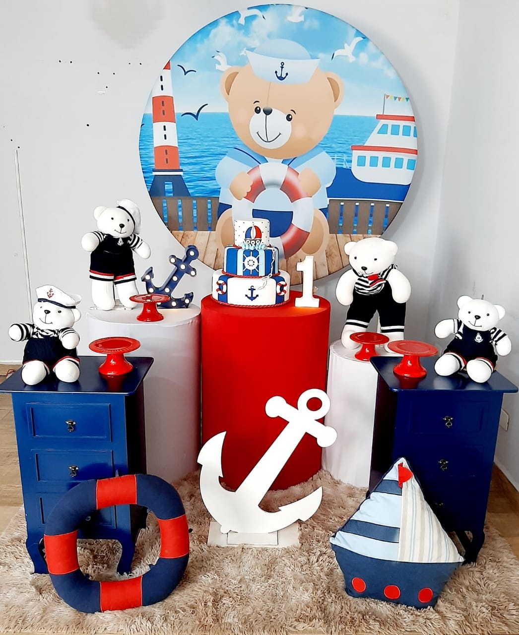 Urso Marinheiro - Encantada Festas e Locações 