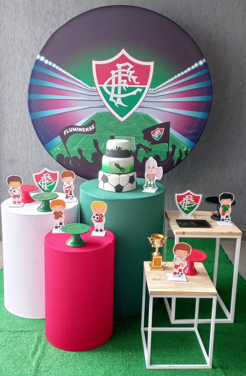 Futebol Fluminense - Encantada Festas e Locações 