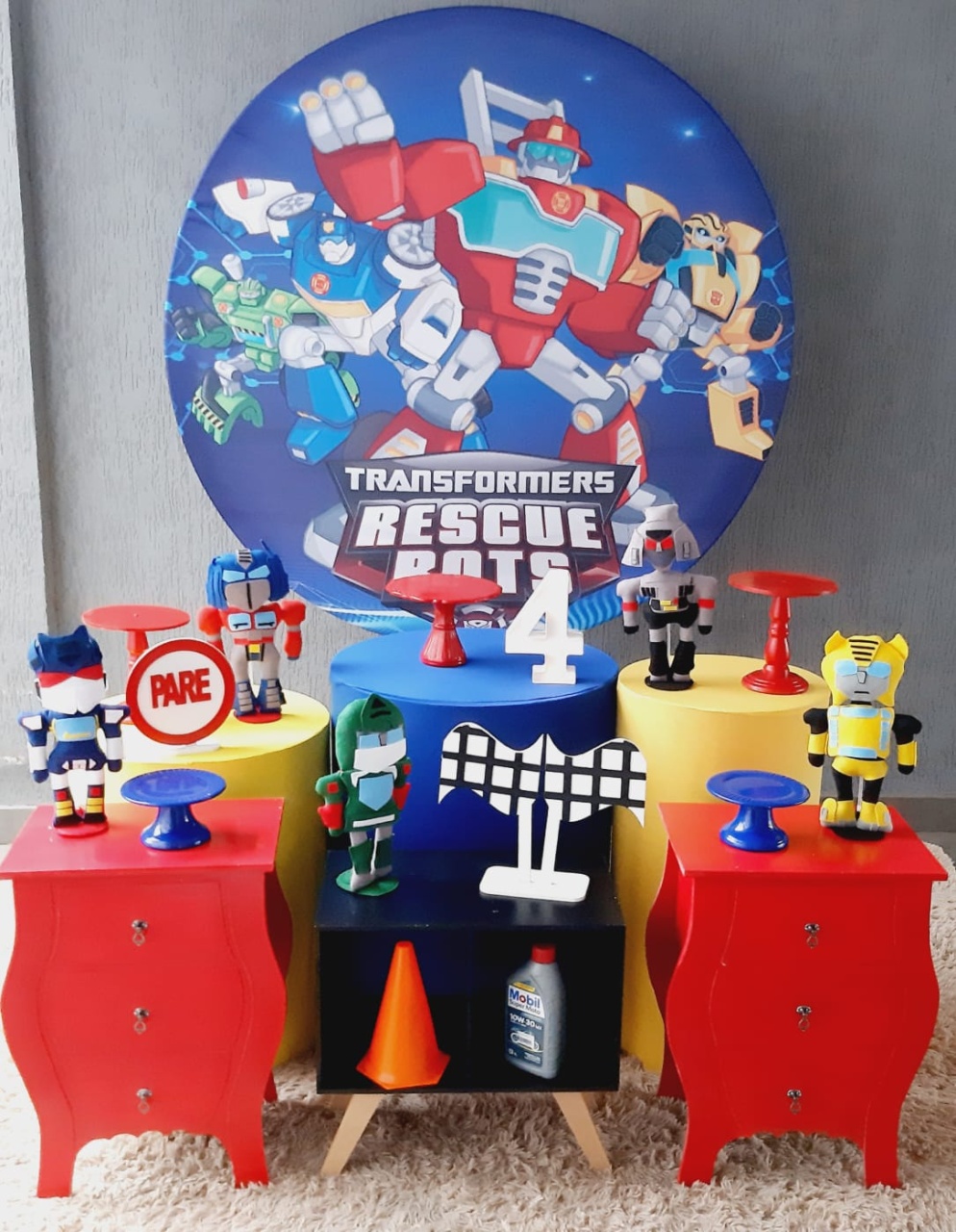 Rescue Bots - Encantada Festas e Locações 