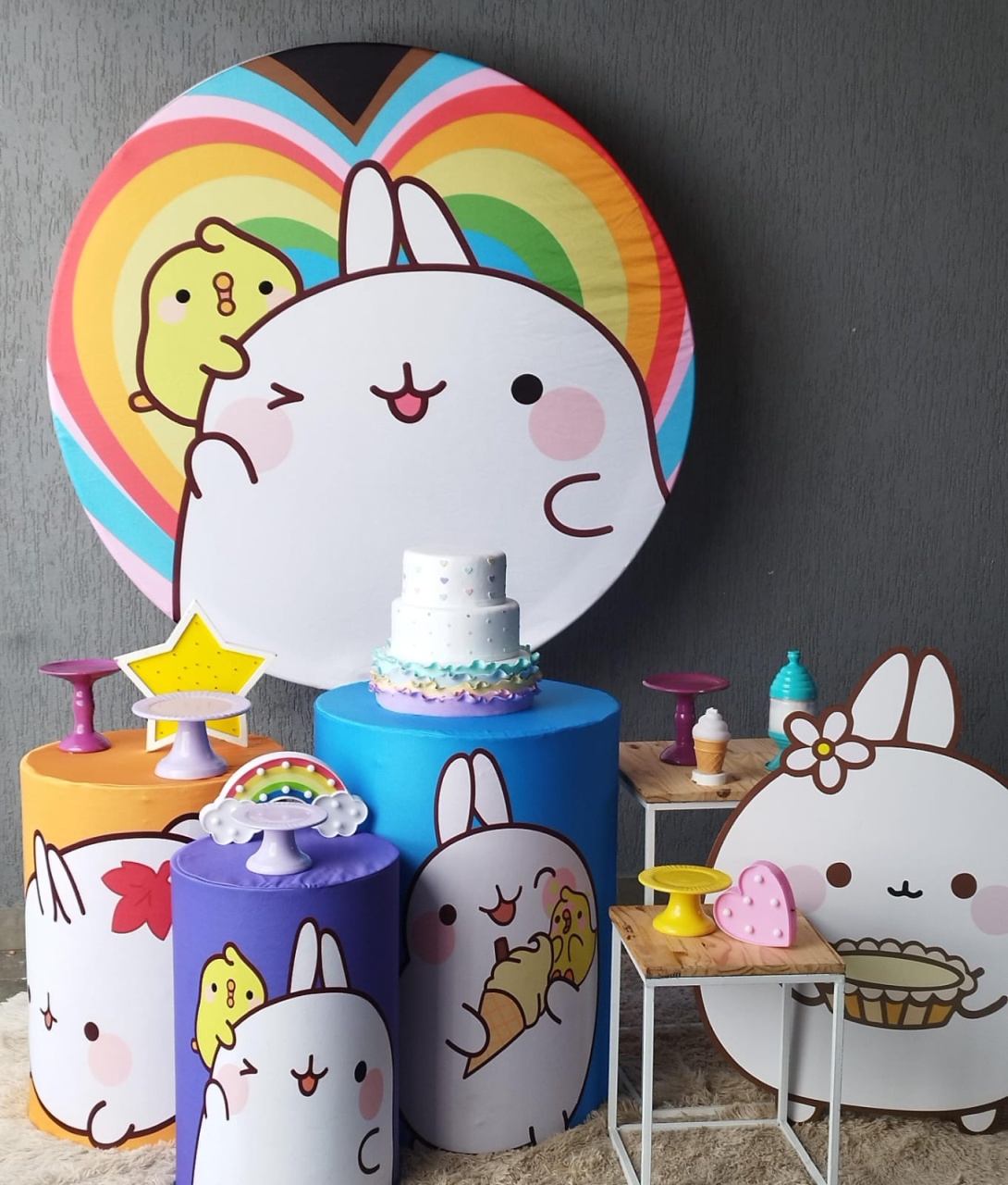 Molang - Encantada Festas e Locações 