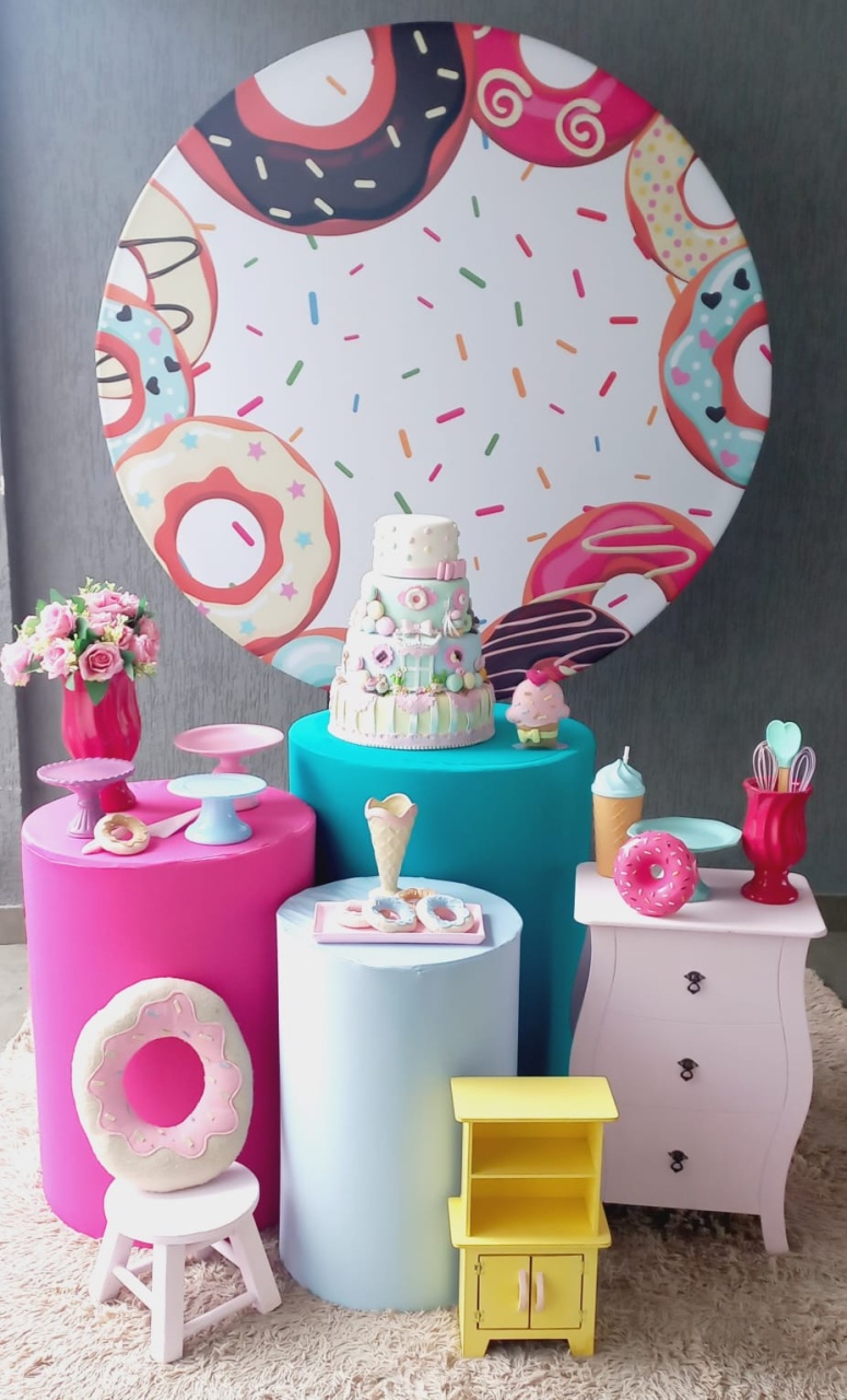Donuts - Encantada Festas e Locações 