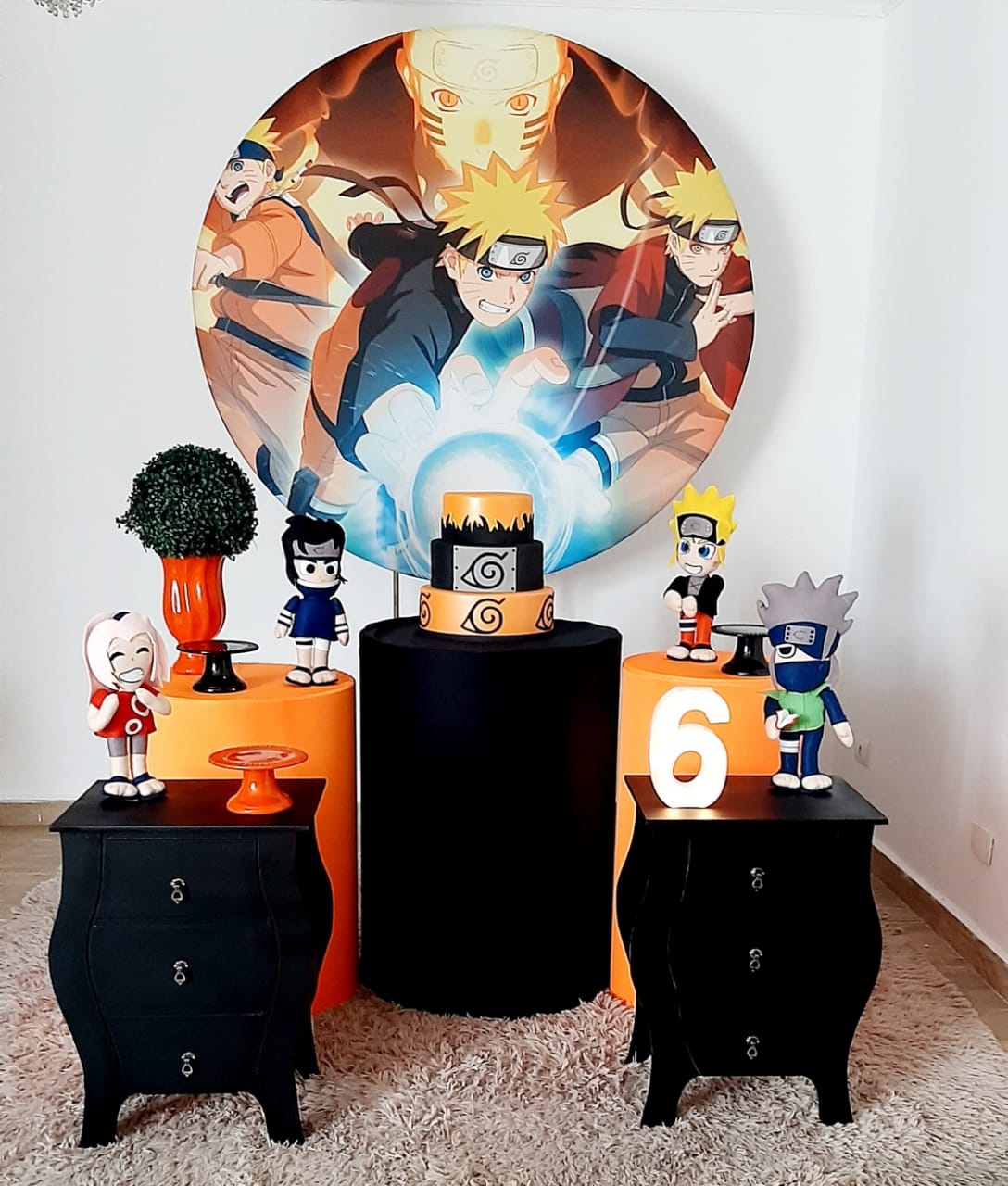 Naruto - Encantada Festas e Locações 