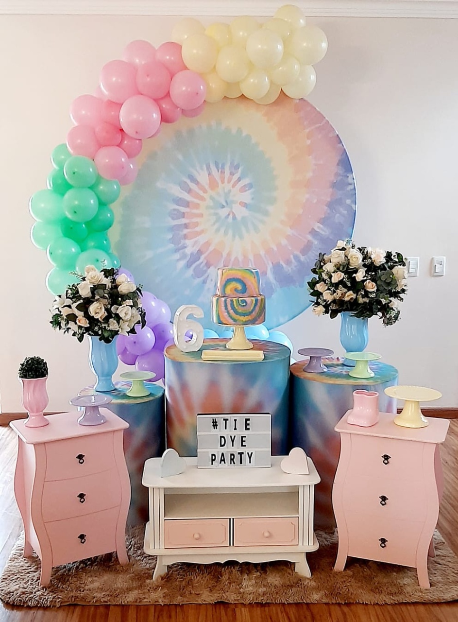 Tie Dye Candy - Encantada Festas e Locações 