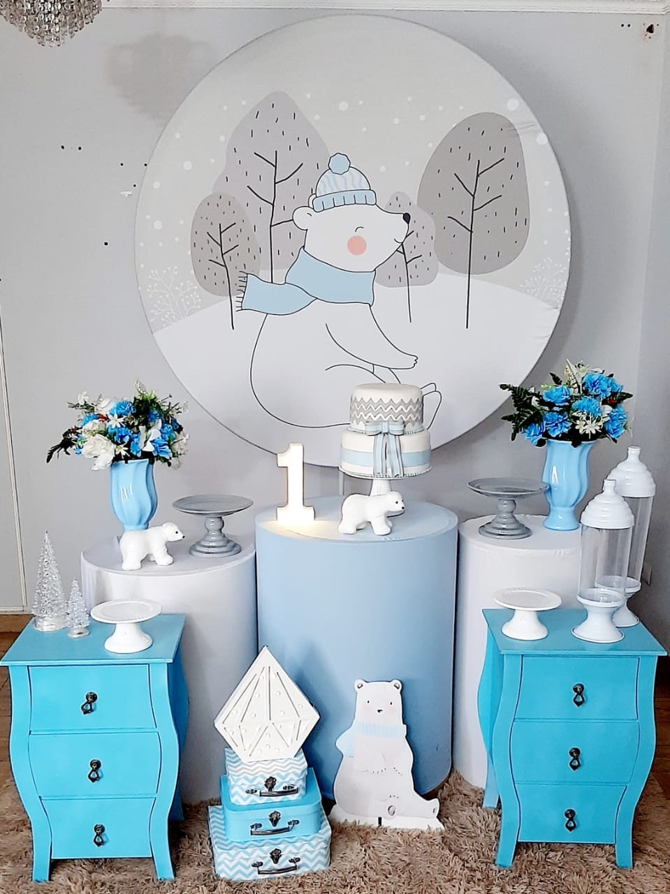 Urso Polar - Encantada Festas e Locações 