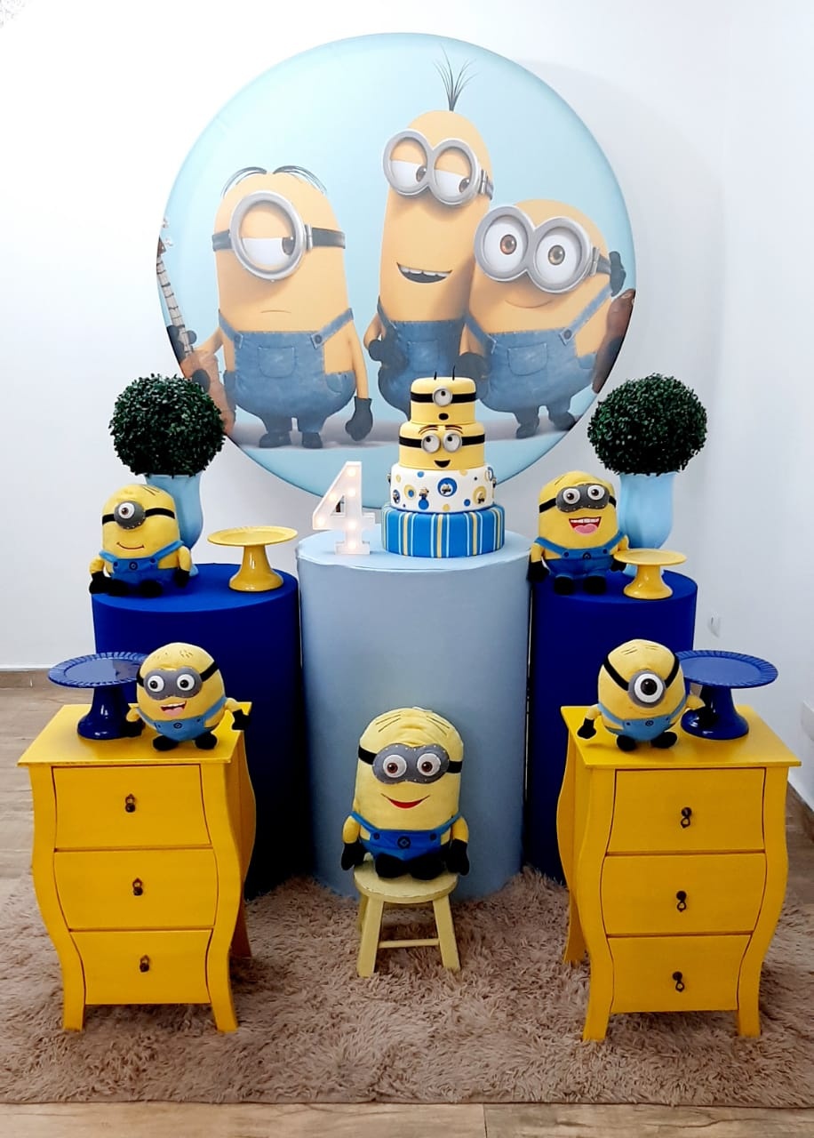 Minions - Encantada Festas e Locações 