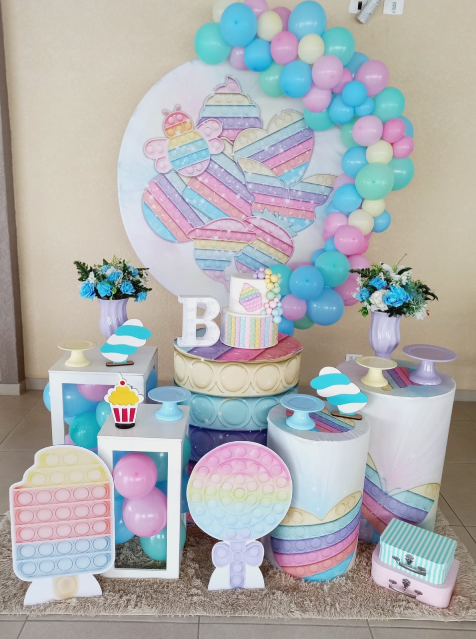 Popit Candy - Encantada Festas e Locações 