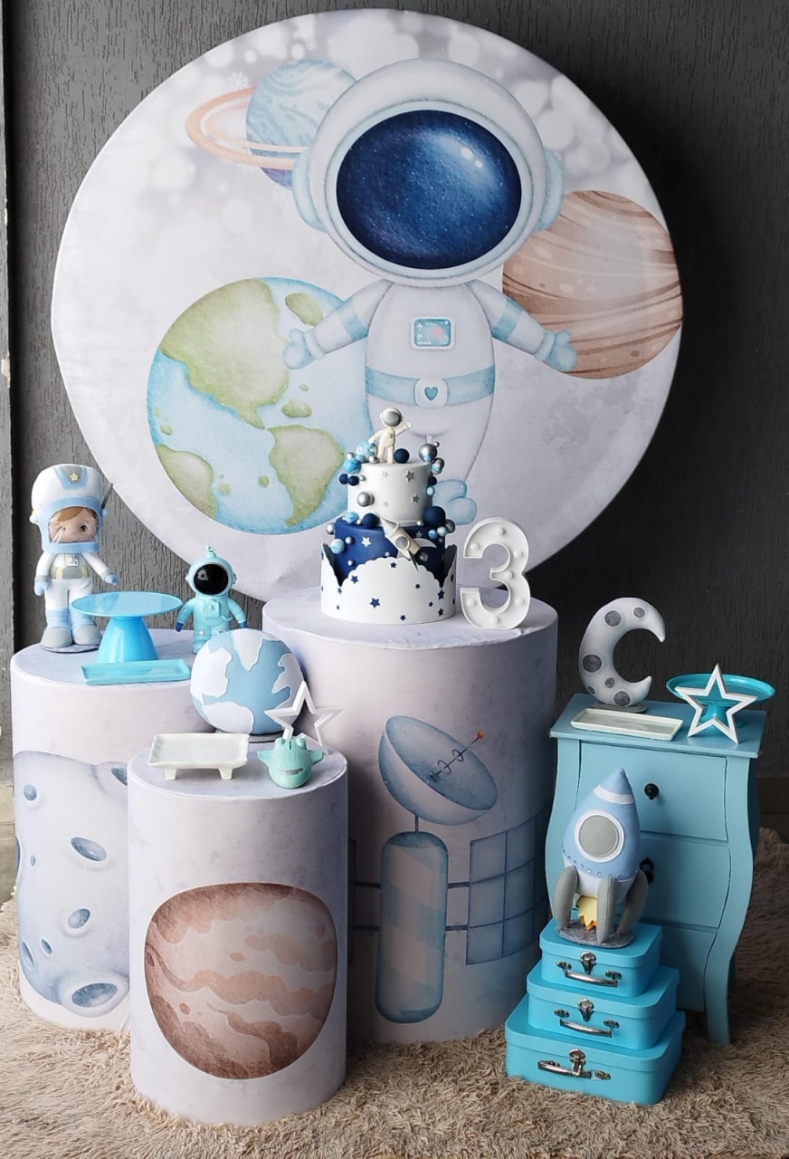 Astronauta Candy - Encantada Festas e Locações 