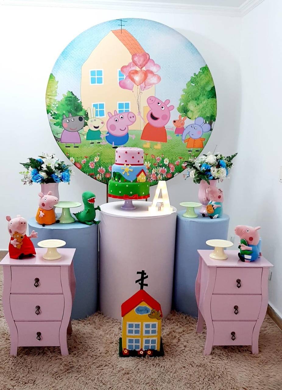Peppa E Amigos - Encantada Festas e Locações 