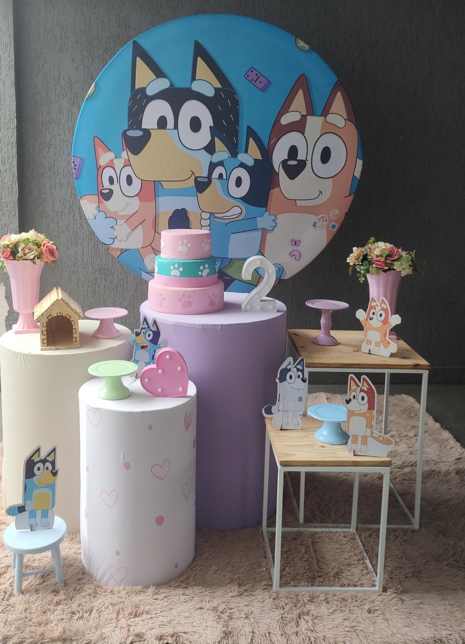 Bluey 3 - Encantada Festas e Locações 
