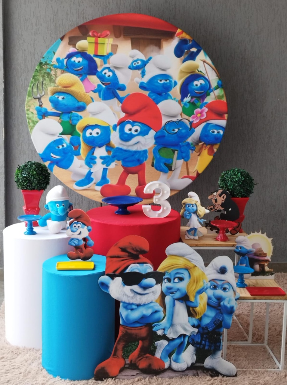 Smurf 1 - Encantada Festas e Locações 