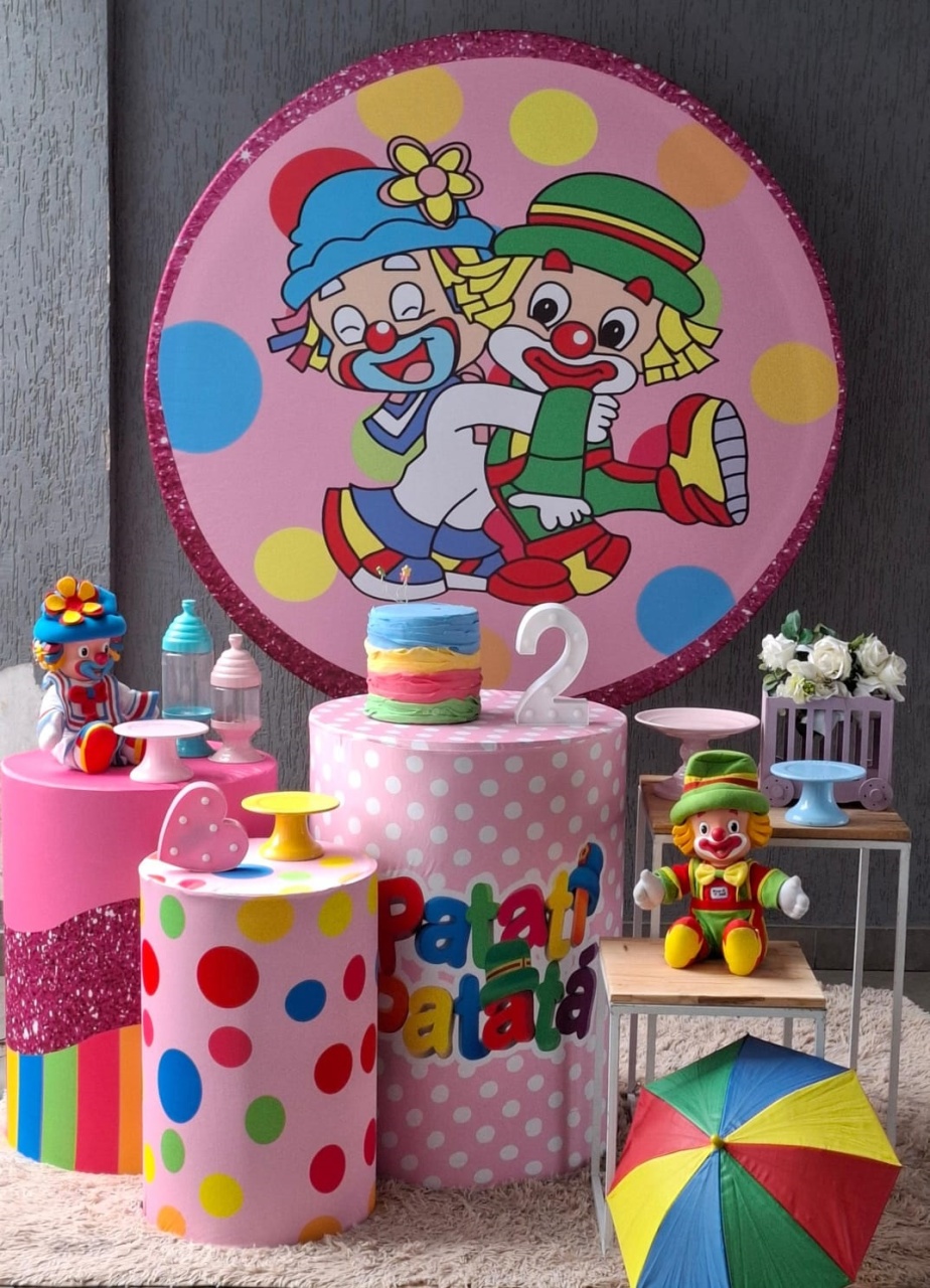 Patati Patata Rosa - Encantada Festas e Locações 