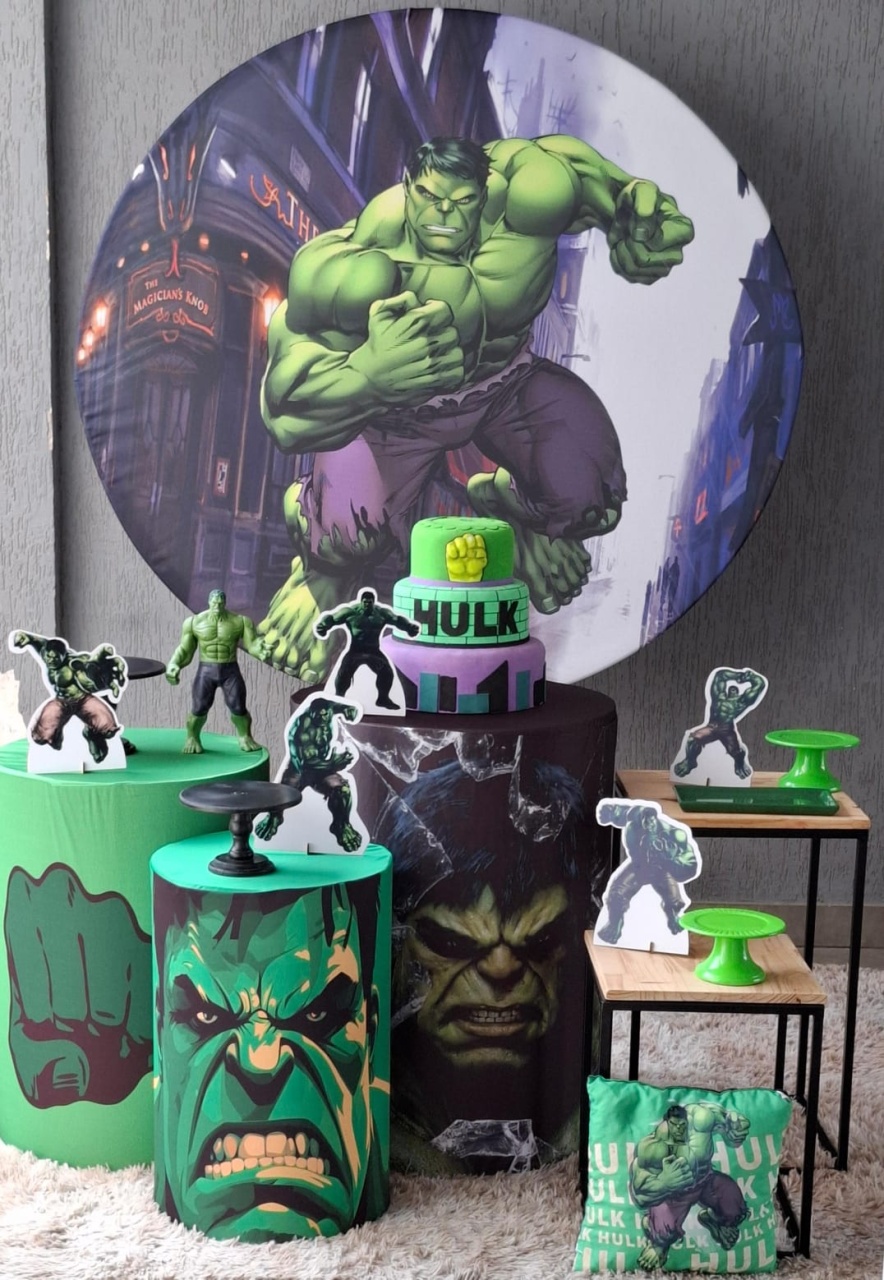 Hulk - Encantada Festas e Locações 