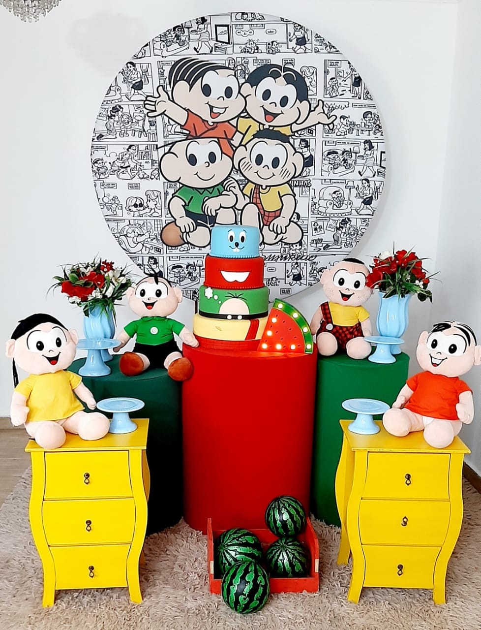 Turma da Mônica - Encantada Festas e Locações 