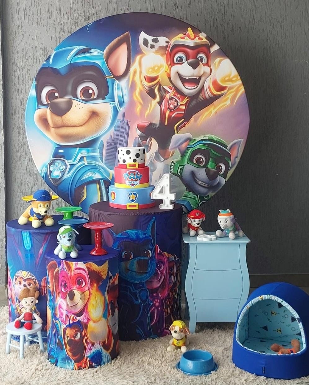 Patrulha Canina Filhotes - Encantada Festas e Locações 