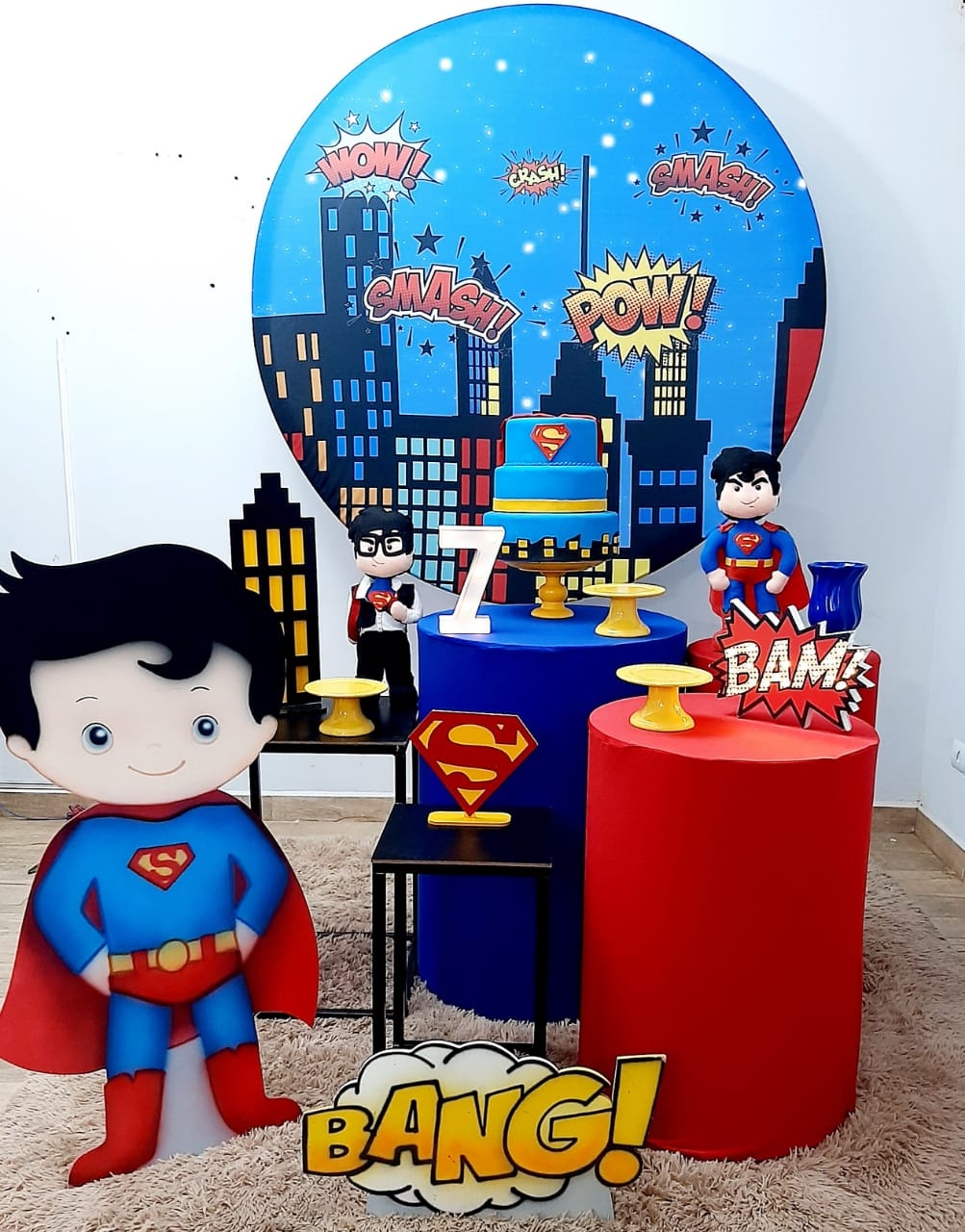 Super Man - Encantada Festas e Locações 