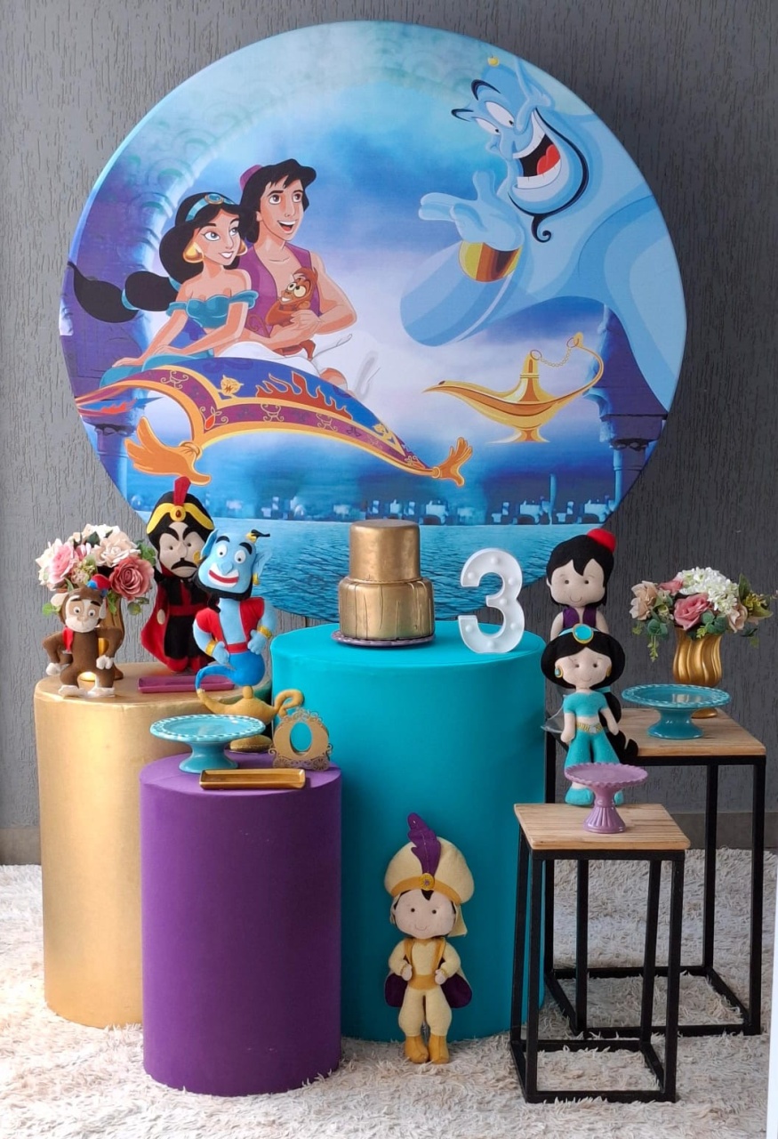 Aladin E Jasmine - Encantada Festas e Locações 