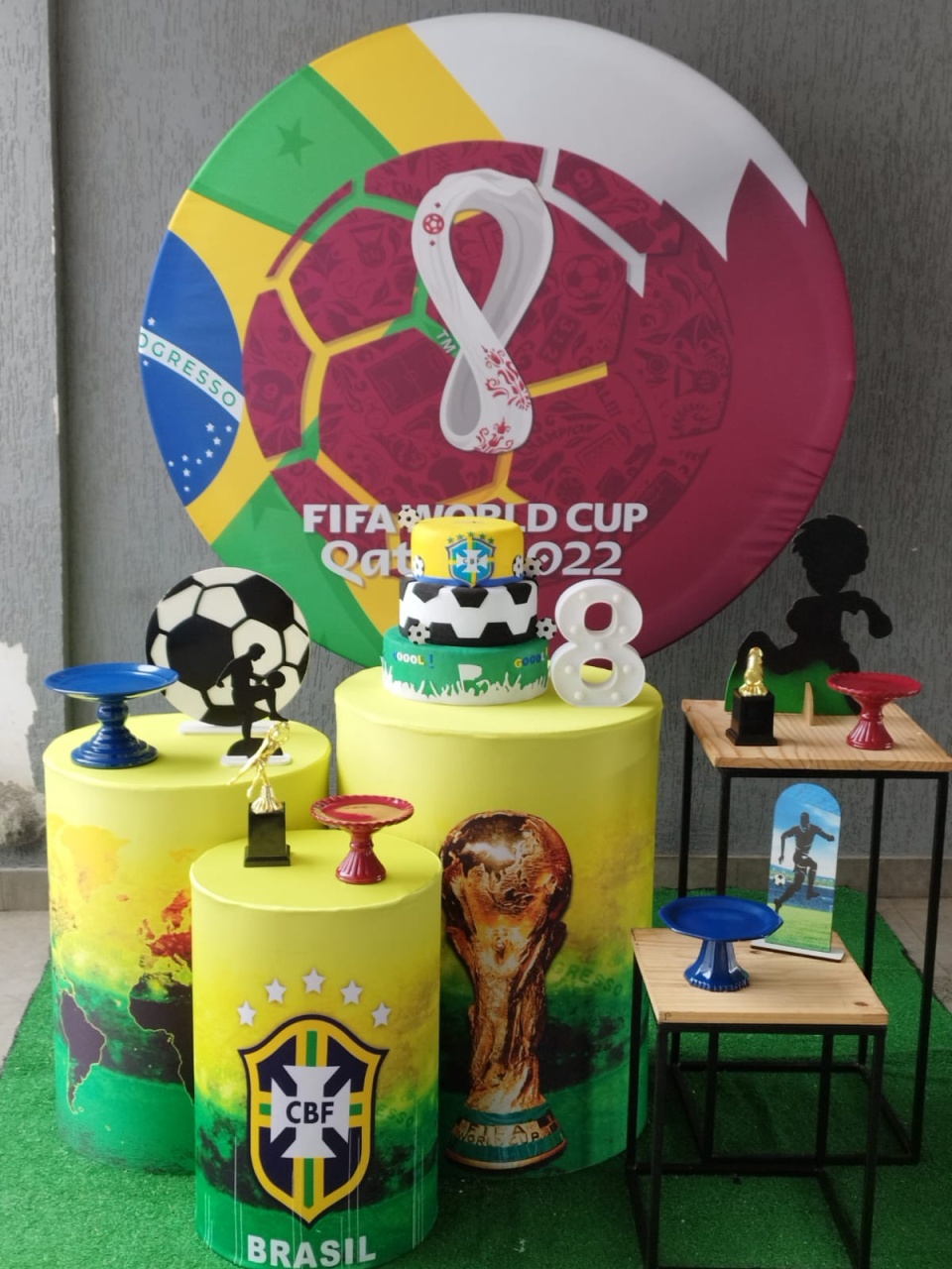 Futebol Catar - Encantada Festas e Locações 