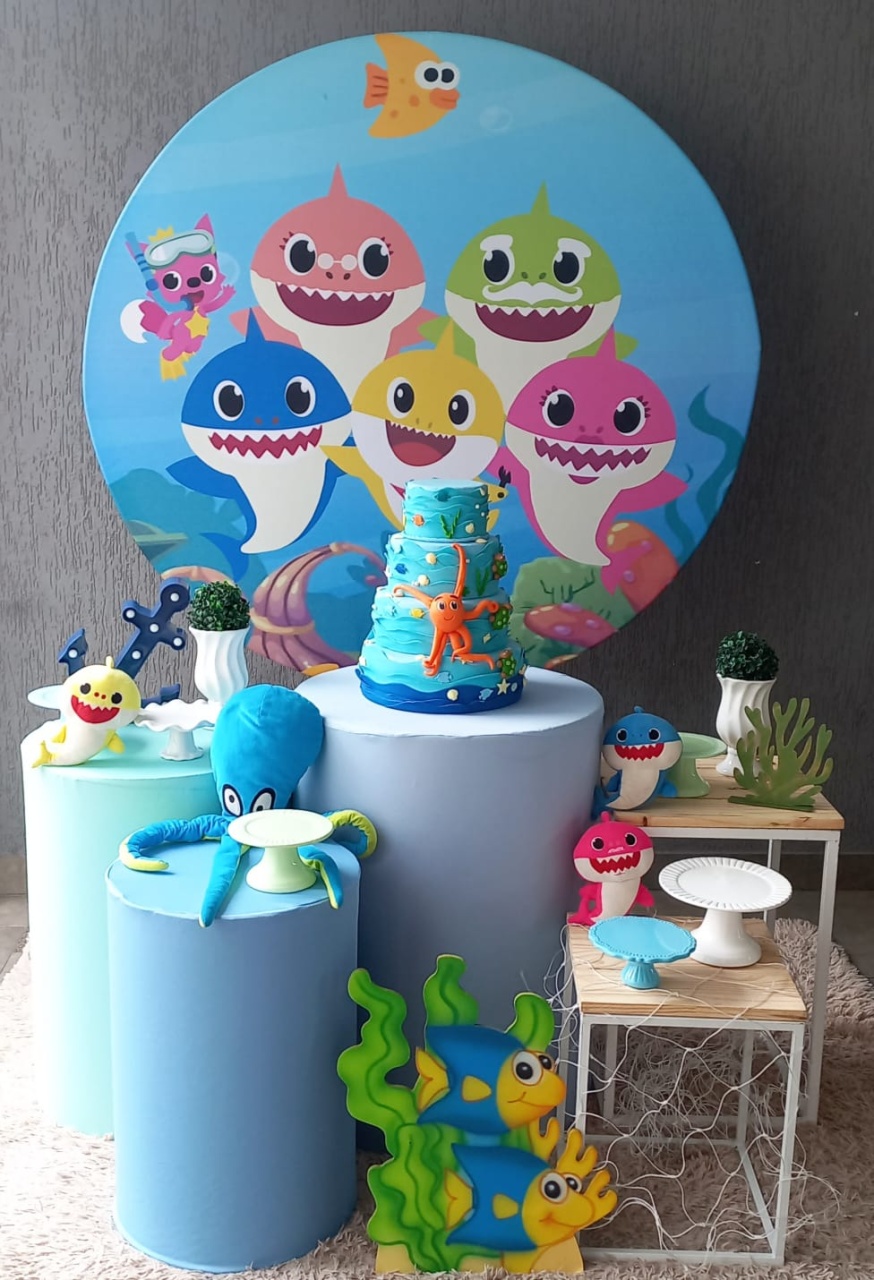Baby Shark - Encantada Festas e Locações 