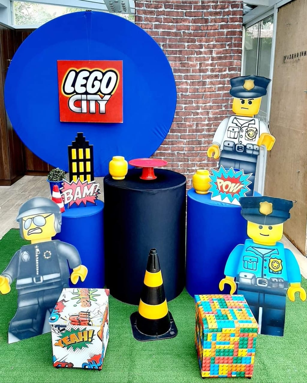 Lego City - Encantada Festas e Locações 