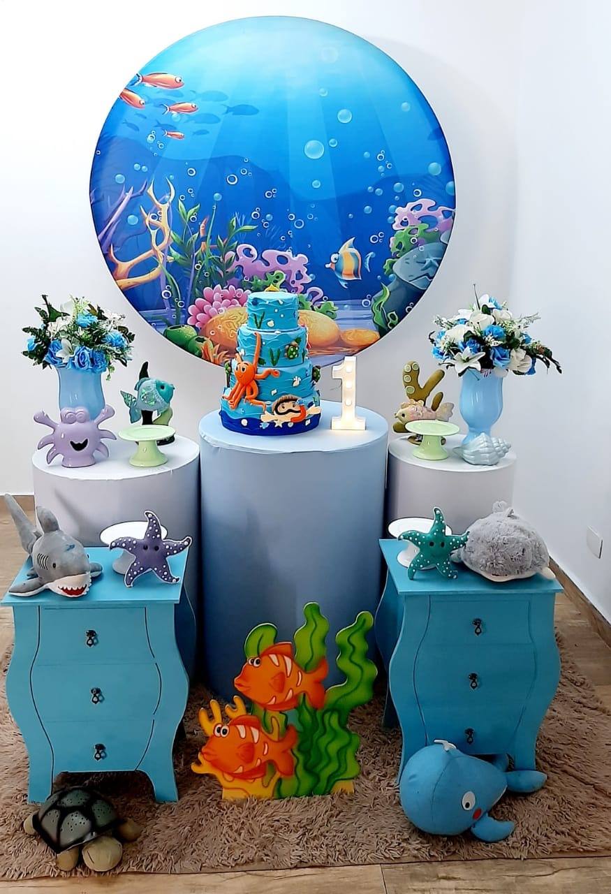 Fundo Do Mar - Encantada Festas e Locações 