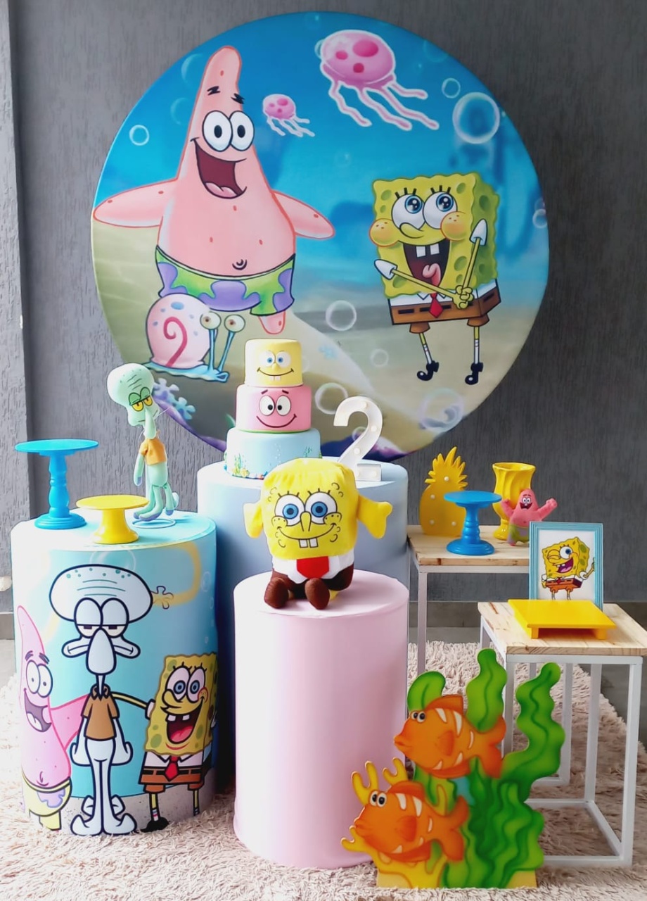 Bob Esponja. - Encantada Festas e Locações 