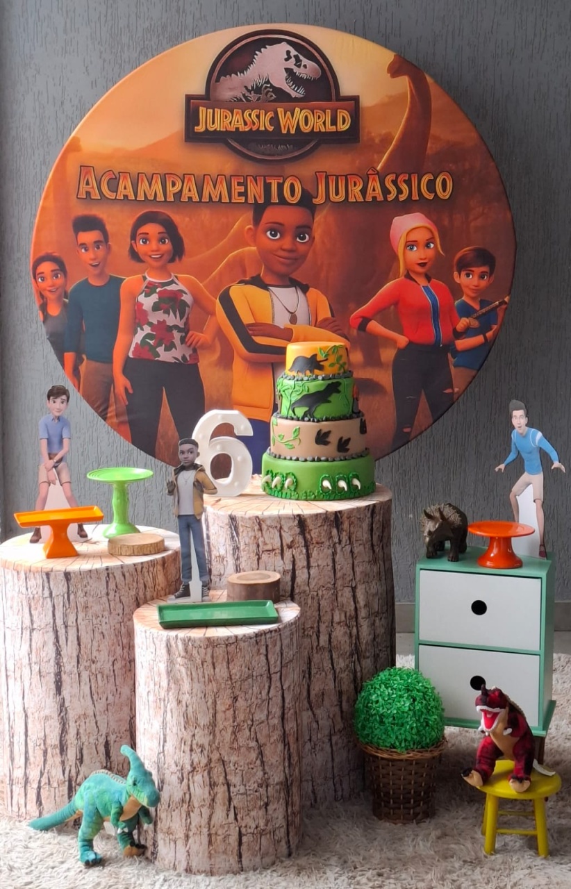 Acampamento Jurassico - Encantada Festas e Locações 