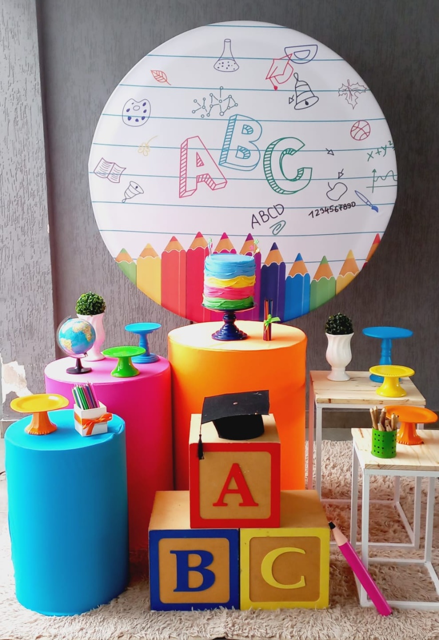 Aquarela Abc - Encantada Festas e Locações 