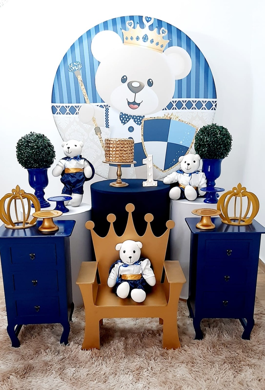 Urso Príncipe - Encantada Festas e Locações 