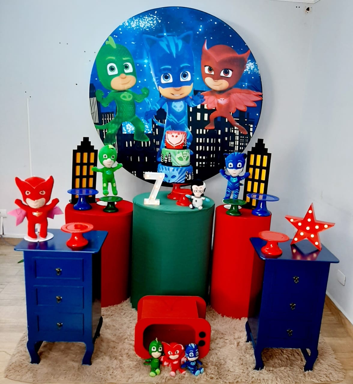 Pj Masks - Encantada Festas e Locações 