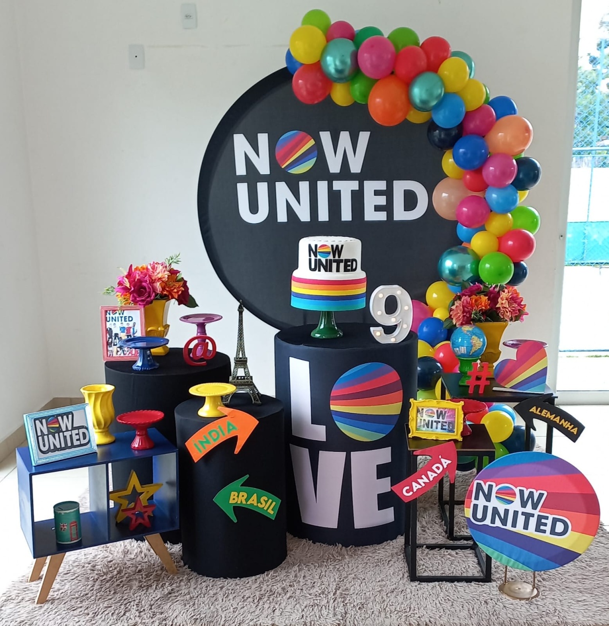 Now United - Encantada Festas e Locações 