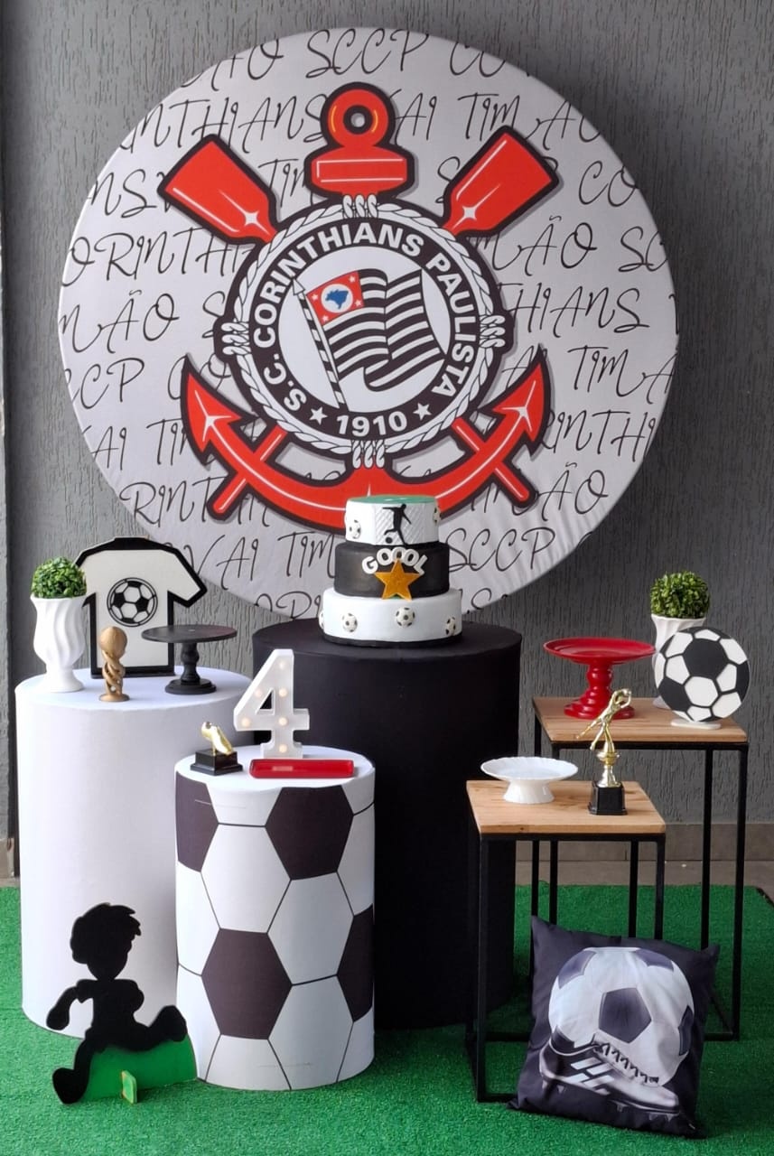 Futebol Corinthians - Encantada Festas e Locações 