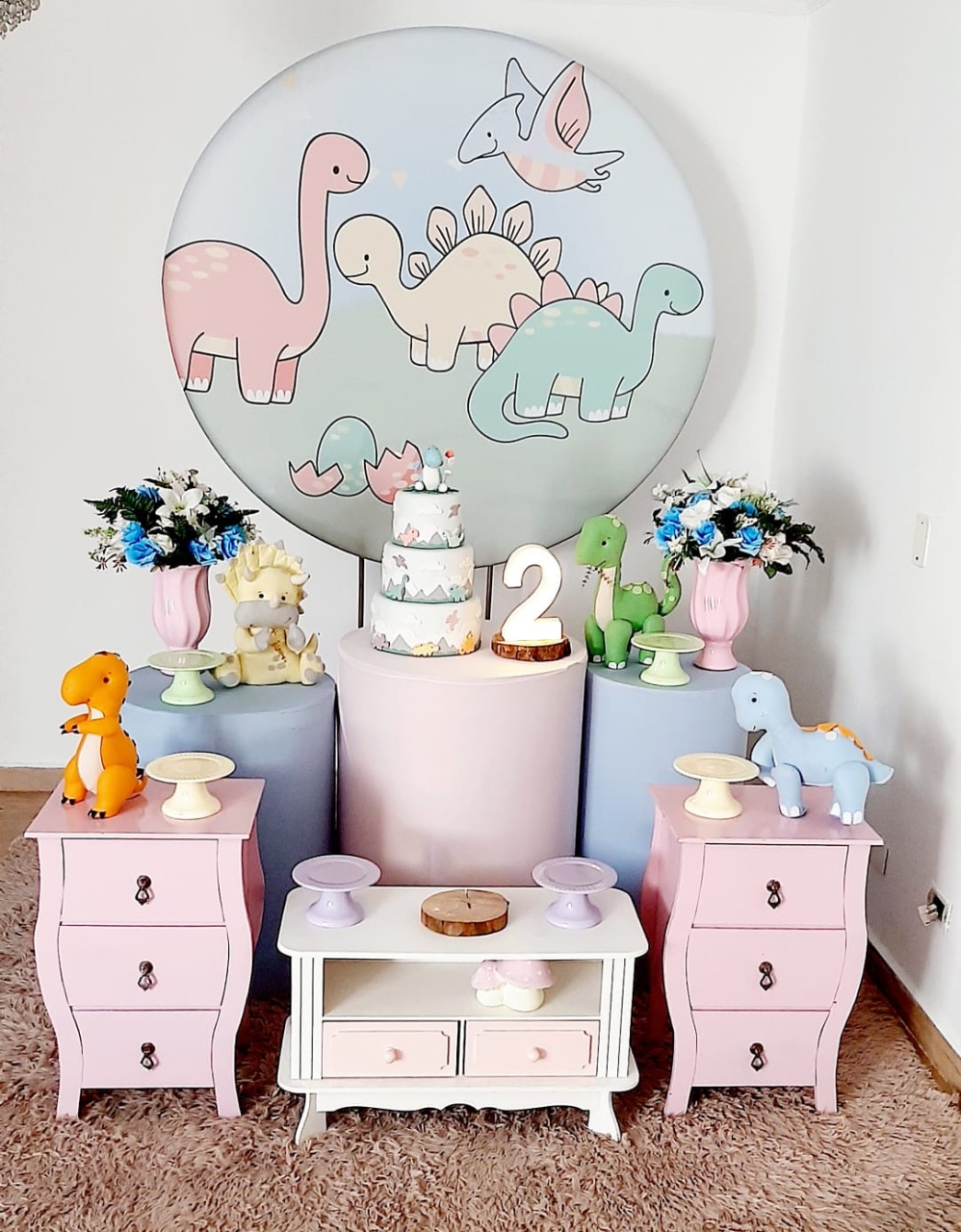 Dino Baby. - Encantada Festas e Locações 