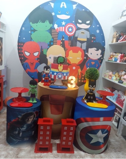 Super-Heróis Baby - Mirlenedecora