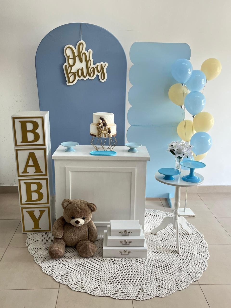 Chá de Bebê - Oh Baby - Mirlenedecora