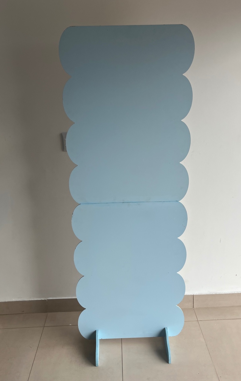 Painel de Madeira Nuvem - Mirlenedecora