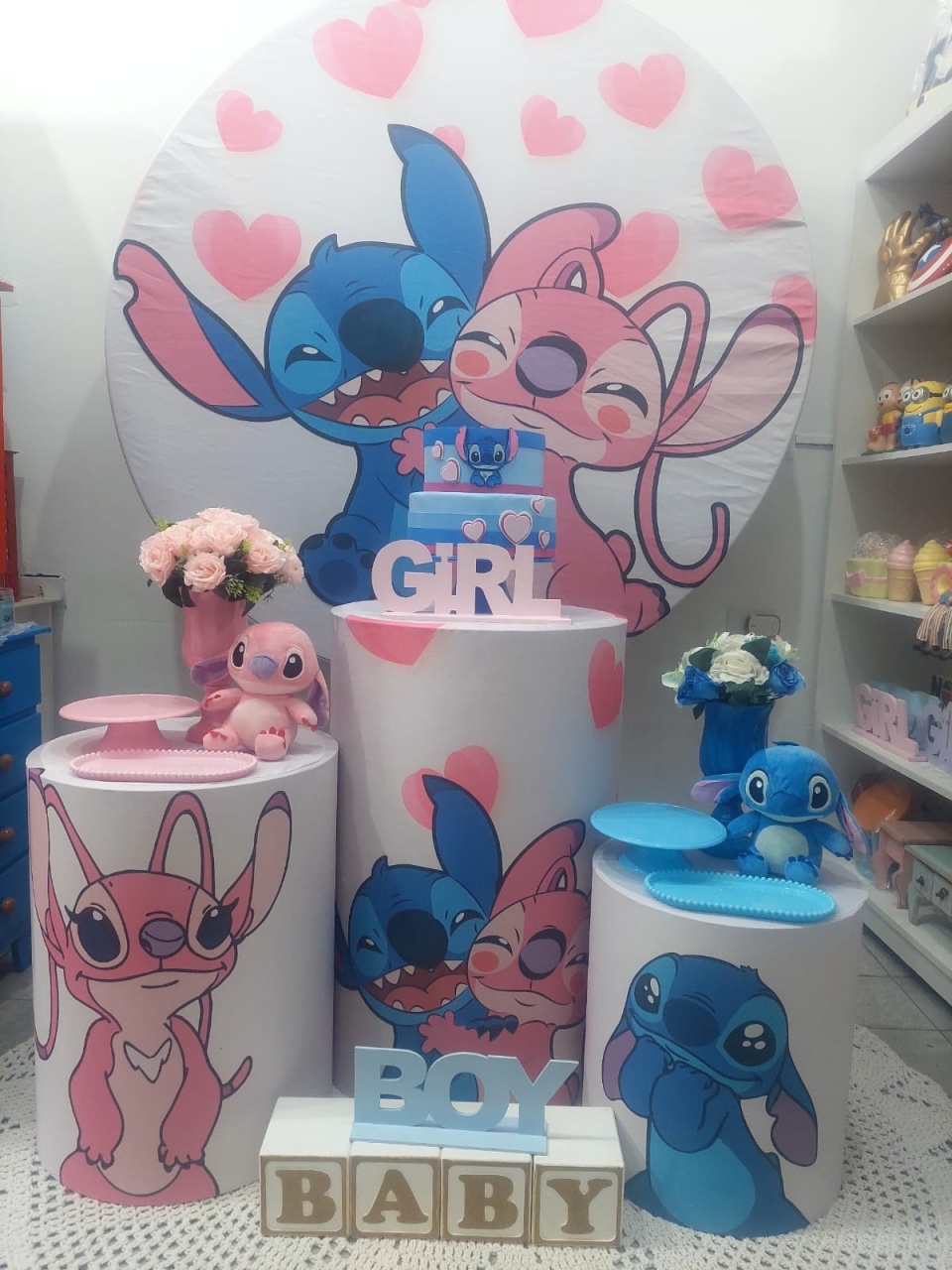 Stitch E Angel - Mirlenedecora