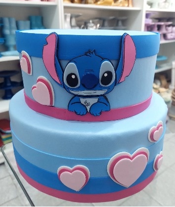 Bolo Stitch - Mirlenedecora