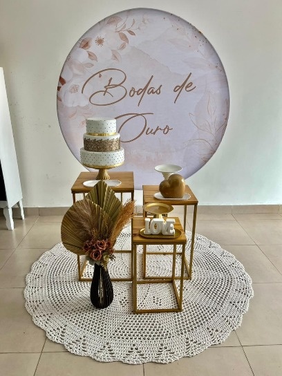Bodas de Ouro - Mirlenedecora