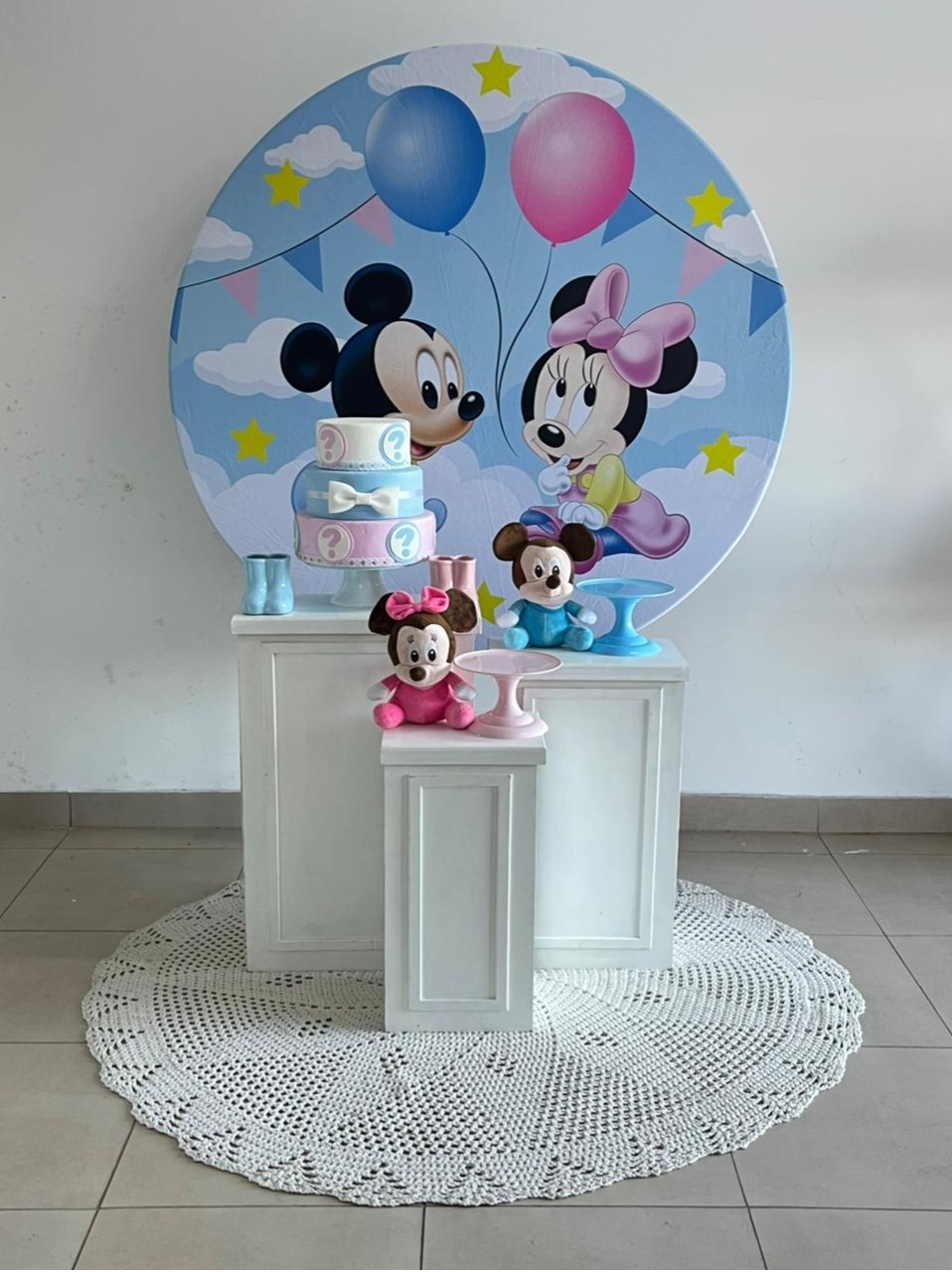 Minnie E Mickey Baby - Mirlenedecora
