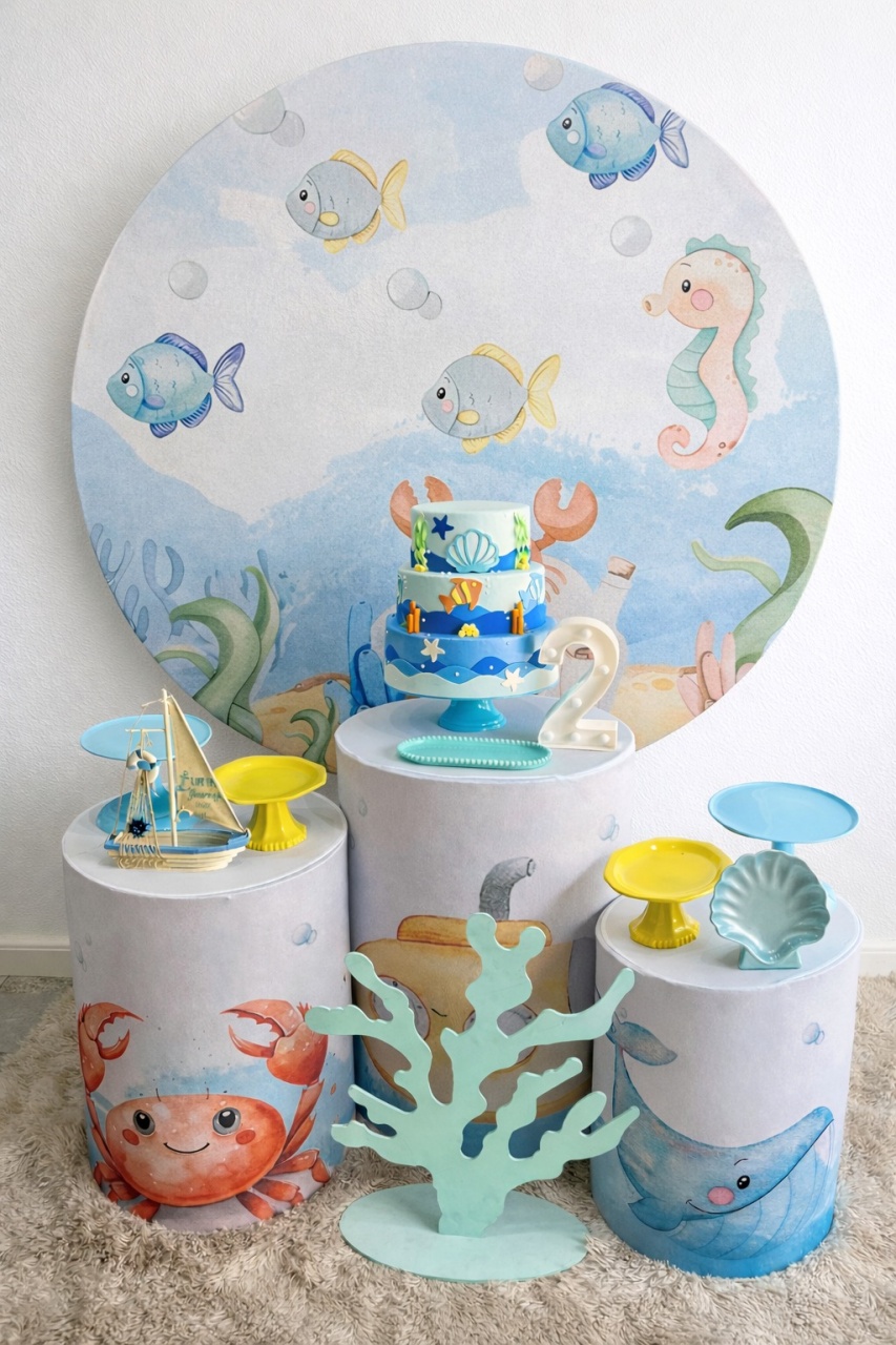 Fundo Do Mar. - Mirlenedecora