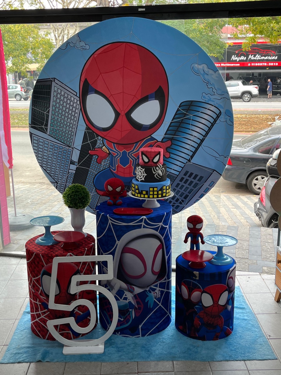 Homem Aranha.  - Mirlenedecora