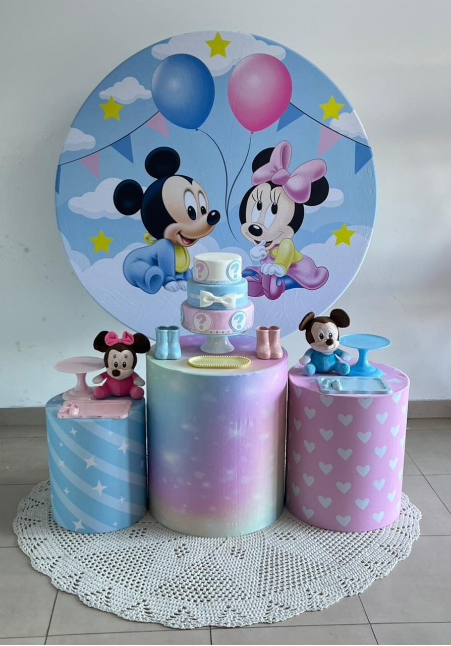 Mickey E Minnie Baby - Mirlenedecora