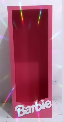Caixa da Barbie - Mirlenedecora