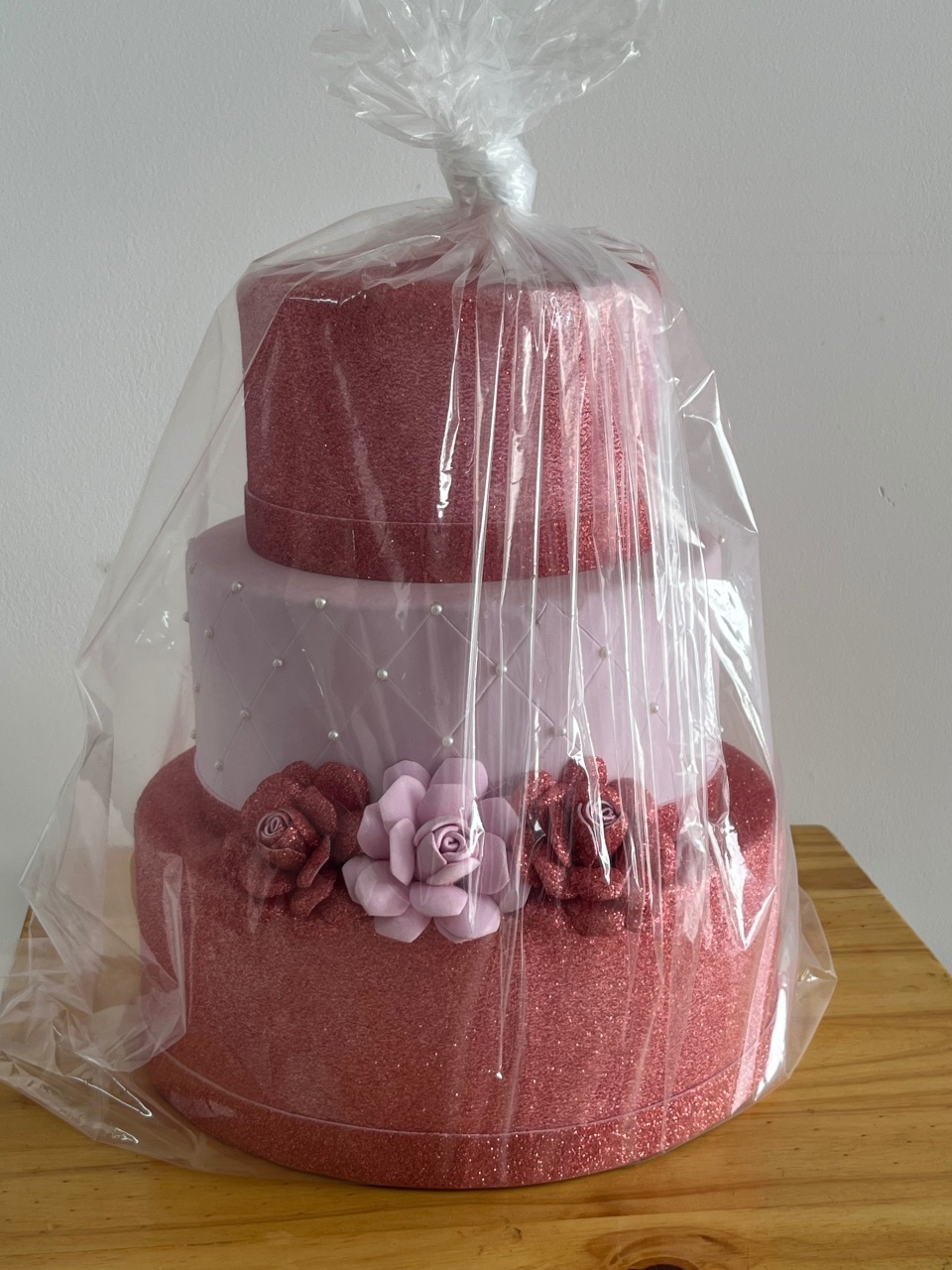 Bolo Rosé - Mirlenedecora