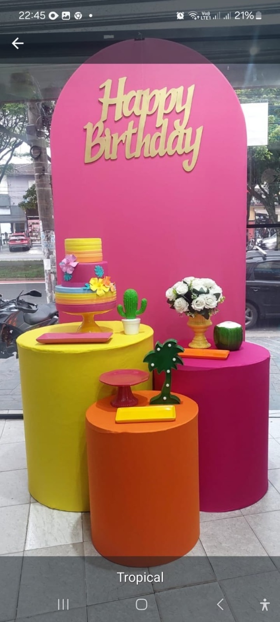 Tardezinha/ Tropical - Mirlenedecora