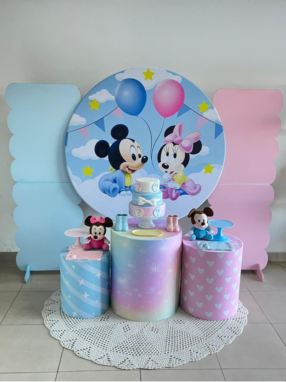 Minnie E Mickey Baby. - Mirlenedecora