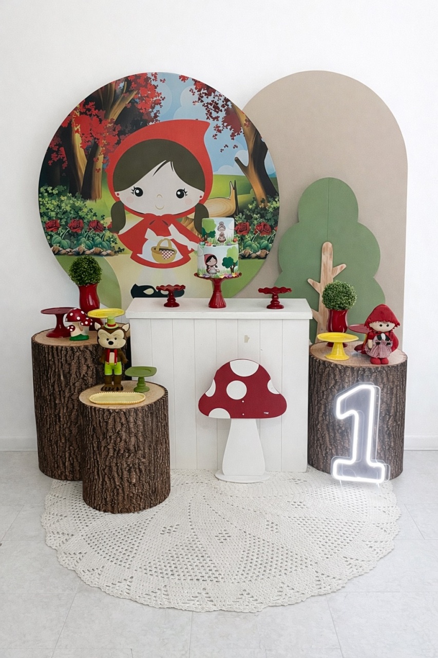 Chapeuzinho Vermelho - Mirlenedecora