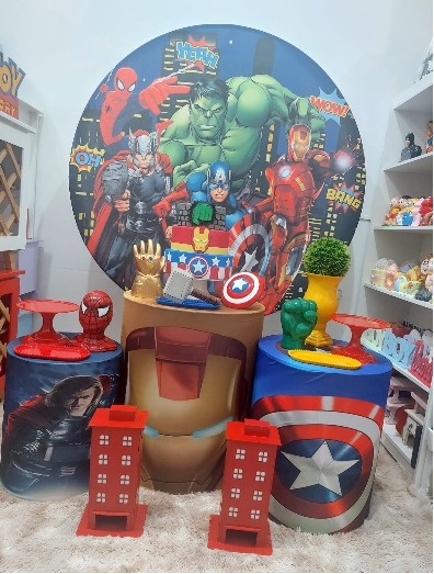 Super-Heróis - Mirlenedecora