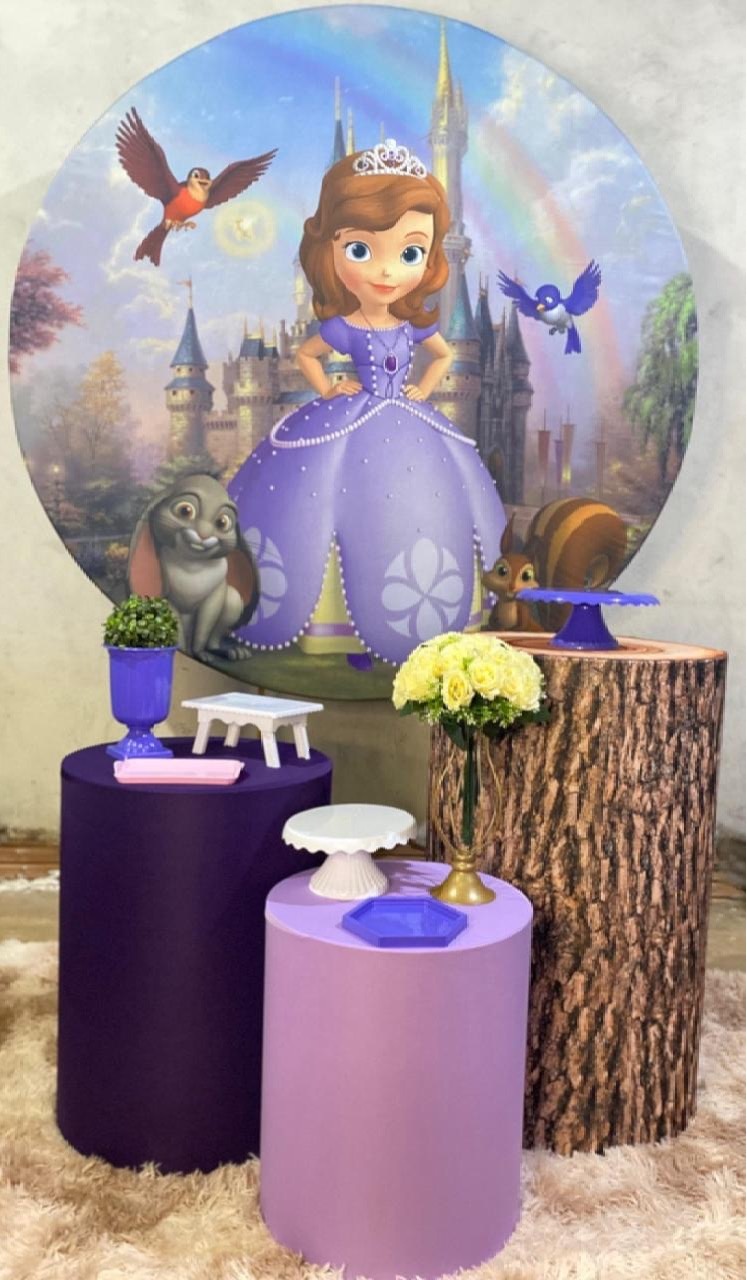 Princesinha Sofia ( Madeira ) - Kit Básico  - Ana Monteart Decor