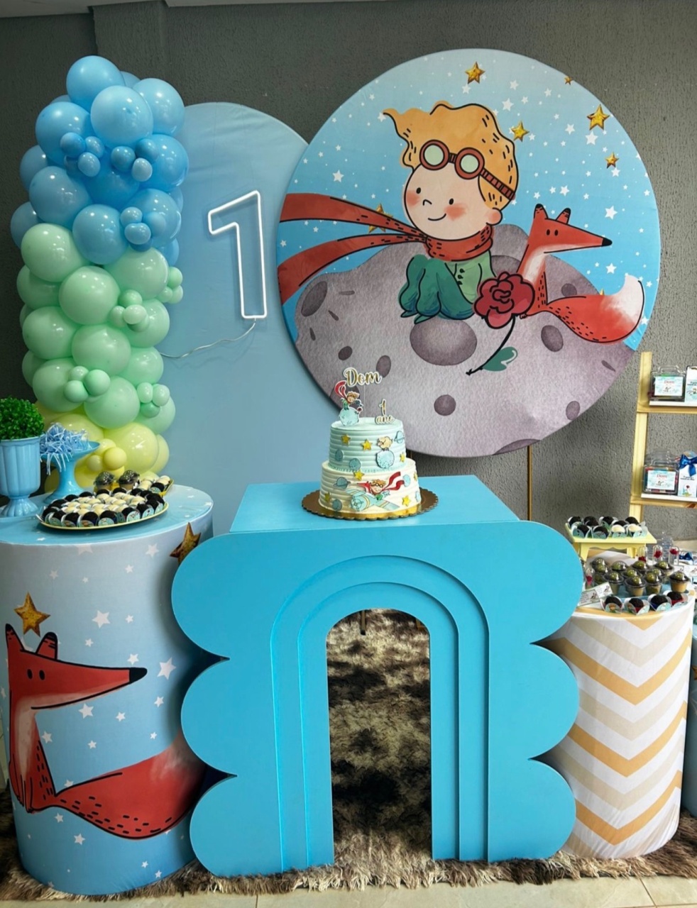 Pequeno Príncipe - Kit Prata Misto Clássico + Adicionais - Ana Monteart Decor